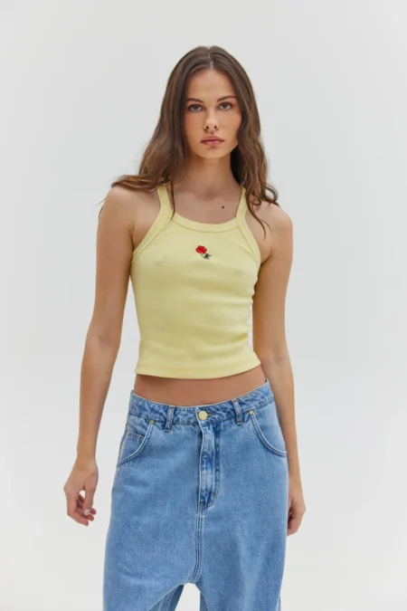 Piera Top (Banana yellow)/Hemithea top