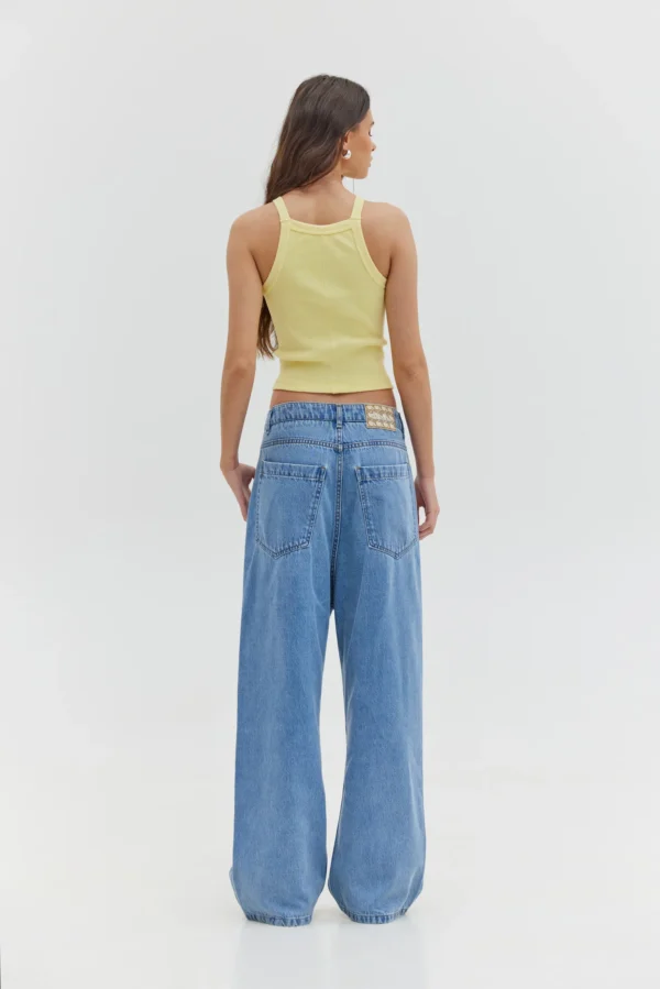 Piera Top (Banana yellow)/Hemithea top - Image 5