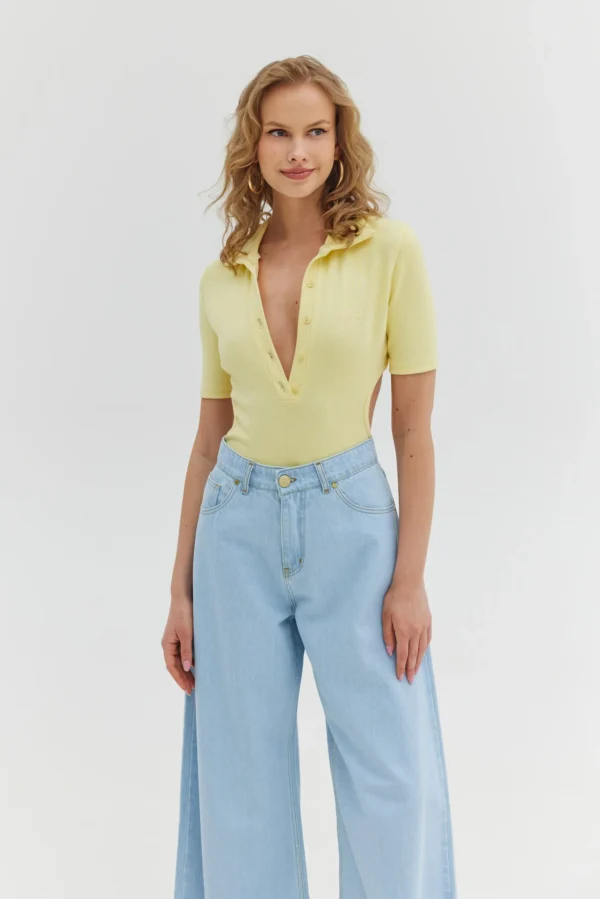 Rocio Top (Banana yellow)/Hemithea top - Image 2
