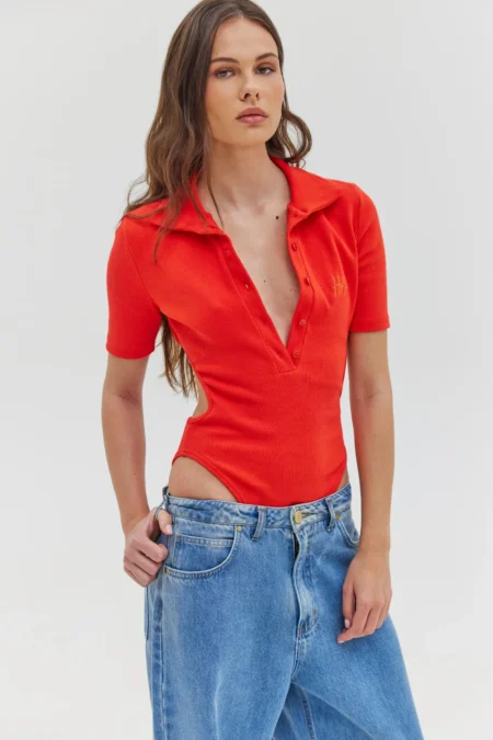 Rocio Top (Watermelon red)/Hemithea top