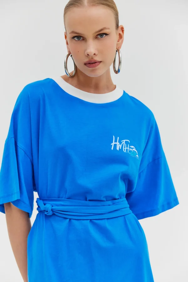 Bronx dress (Capri Blue)/Hemithea φόρεμα - Image 2