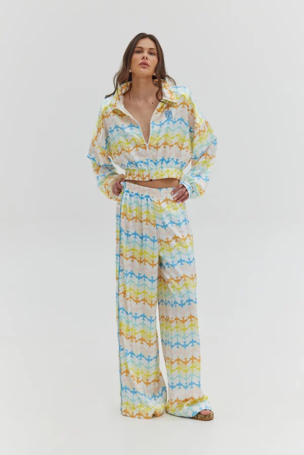 Peacock Pants (White)/Hemithea παντελόνι