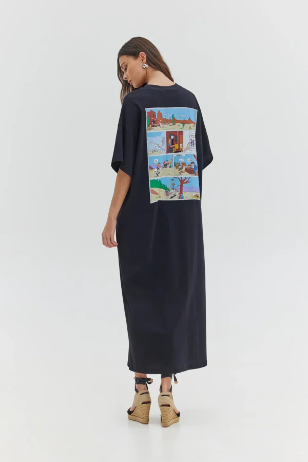 Bronx dress (Black)/Hemithea φόρεμα - Image 2