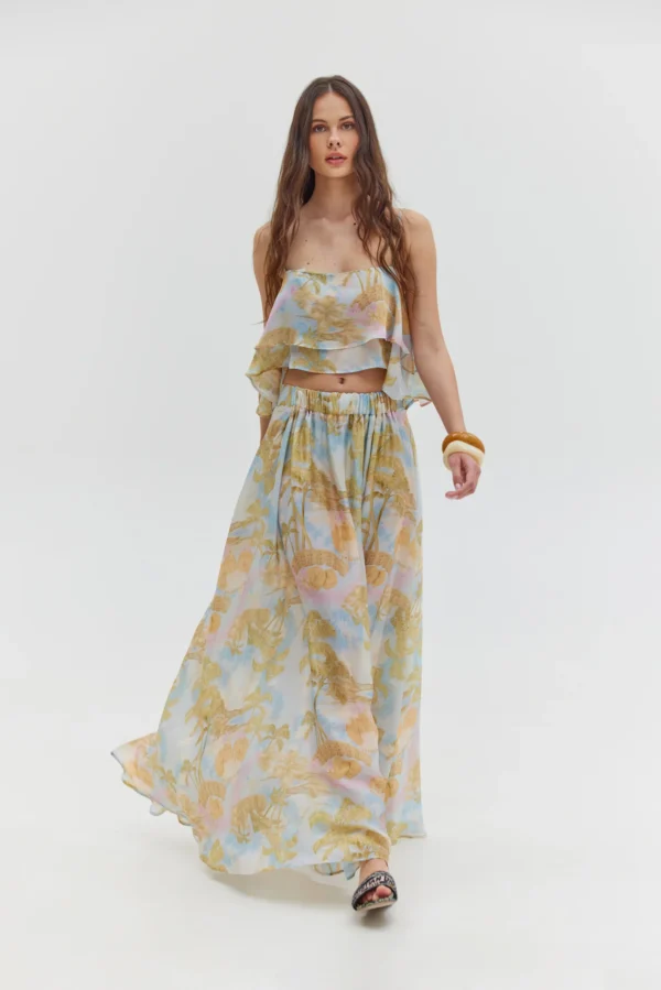 Indie Skirt (Sky blue)/Hemithea φούστα