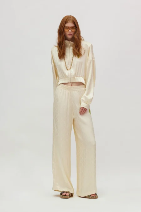 Peacock Pants (Cream)/Hemithea παντελόνι