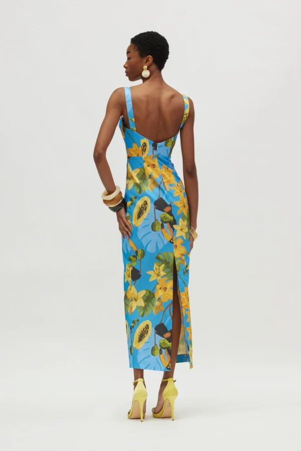 Merliah Dress (Capri blue)/Hemithea φόρεμα - Image 4