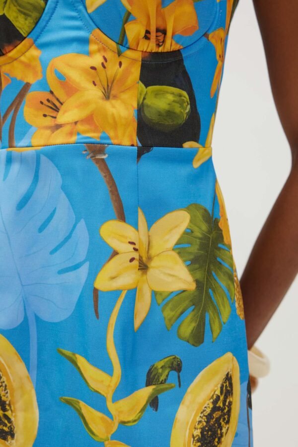 Merliah Dress (Capri blue)/Hemithea φόρεμα - Image 5