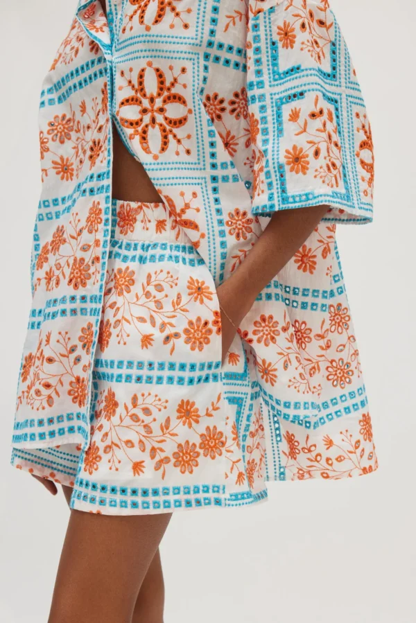 Toulouse Shorts (Capri blue)/Hemithea σορτς - Image 5