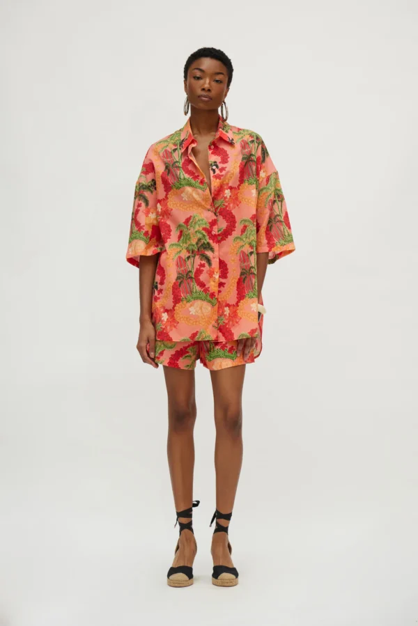 Toulouse Shorts (Coral)/Hemithea σορτς - Image 4