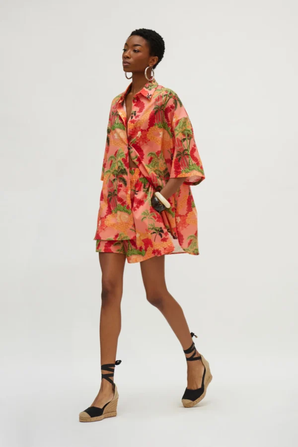 Toulouse Shorts (Coral)/Hemithea σορτς - Image 3