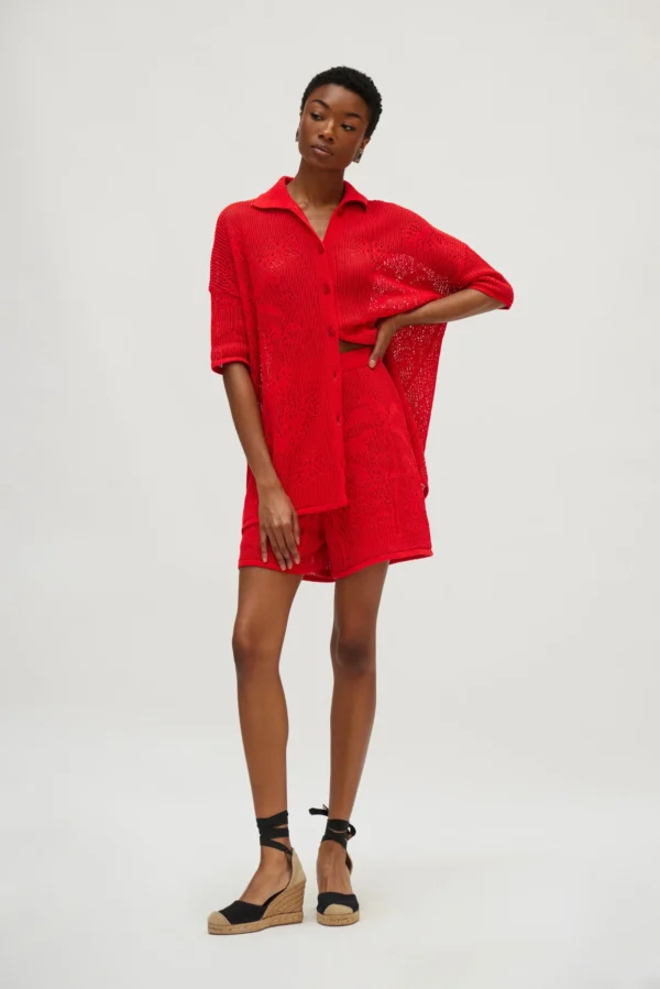 Fiji Shorts (Red)/Hemithea σορτς