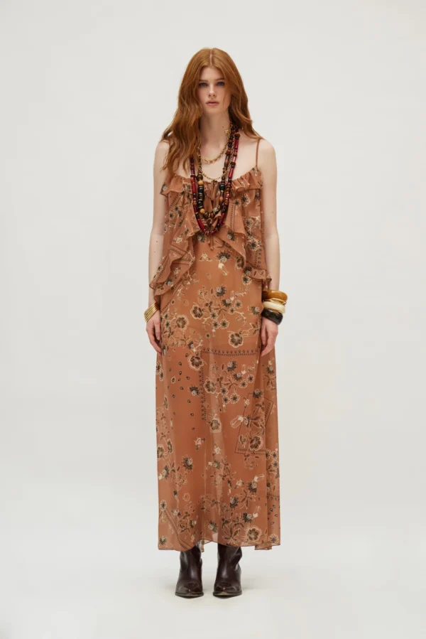 Rose Dress (Milk Chocolate)/Hemithea φόρεμα - Image 2
