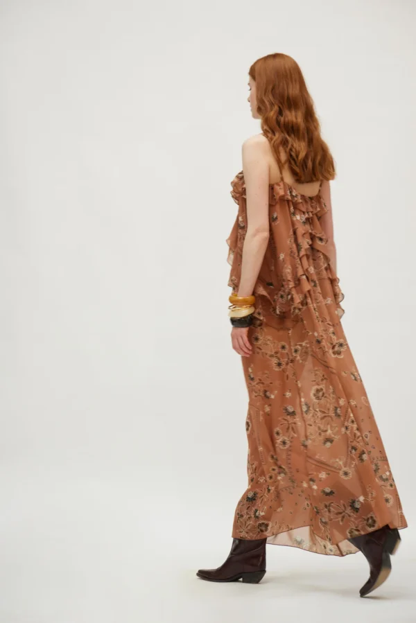 Rose Dress (Milk Chocolate)/Hemithea φόρεμα - Image 3