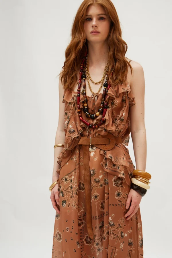 Rose Dress (Milk Chocolate)/Hemithea φόρεμα - Image 5