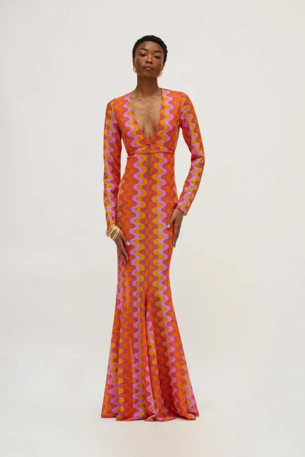 Juanita Dress (Orange)/Hemithea φόρεμα - Image 2