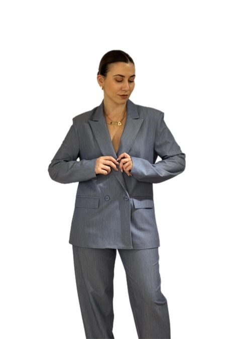Cross blazer/New age σακάκι μπλε ραφ