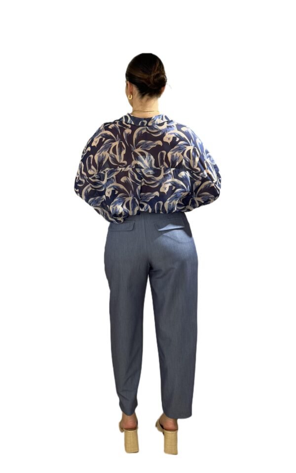 Dorina pants/New Age παντελόνι μπλε ραφ - Image 3