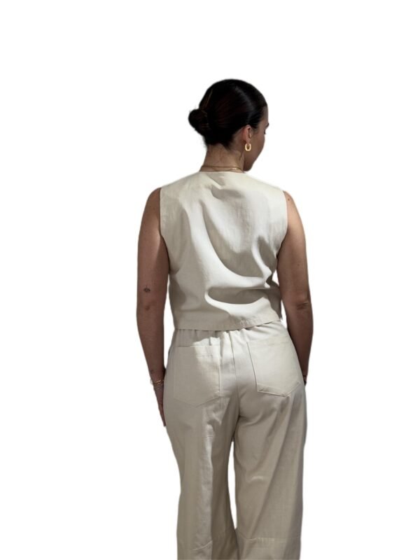 Buono pants/New Age παντελόνι εκρού - Image 2