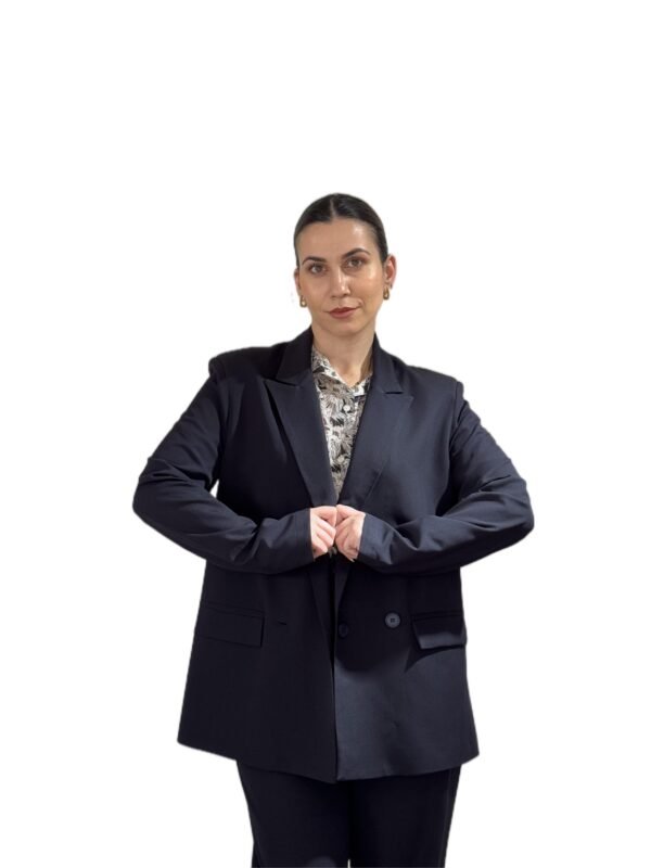 Cross blazer/New age σακάκι μπλε σκούρο