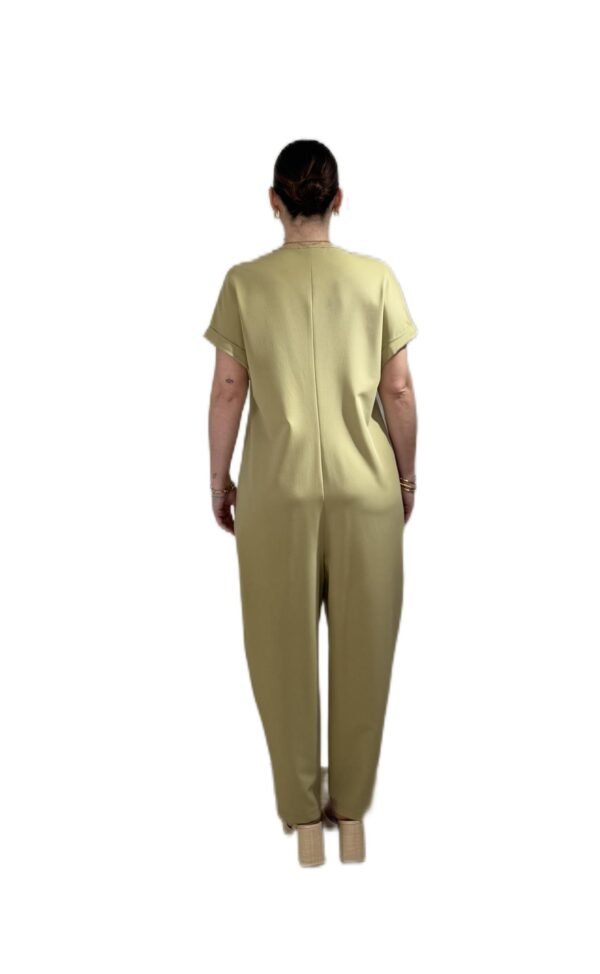 Jumpsuit Lio/New Age oλόσωμη φόρμα μπεζ - Image 2