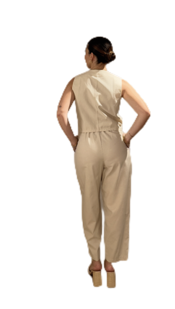Kim pants/New Age παντελόνι εκρού - Image 2