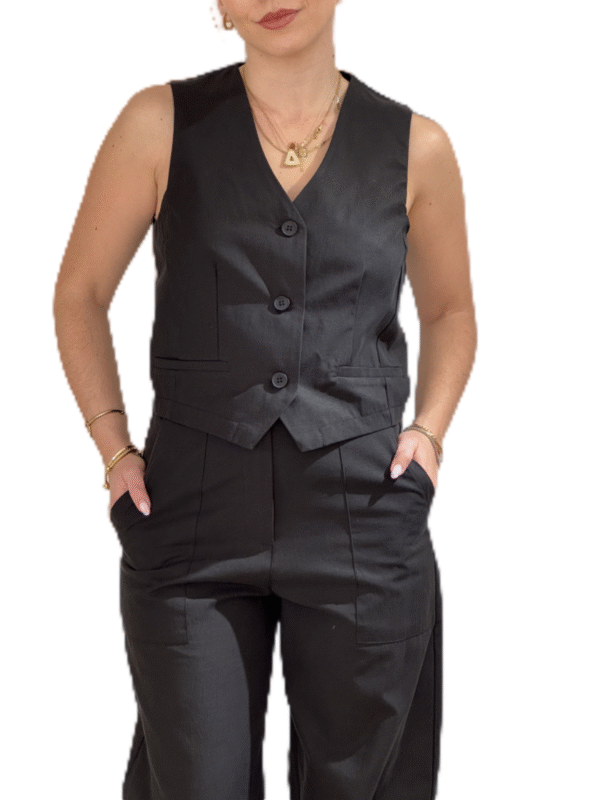 Buono pants/New Age παντελόνι μαύρο - Image 2