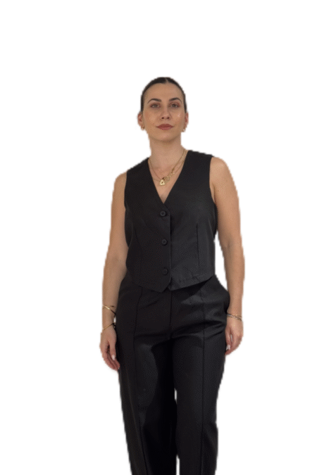 Kim pants/New Age παντελόνι μαύρο