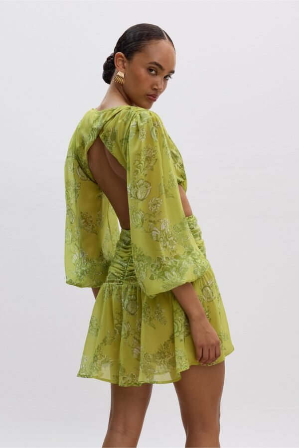 Sunny Lime Mini Cut-Out Dress/ Ciel φόρεμα - Image 2