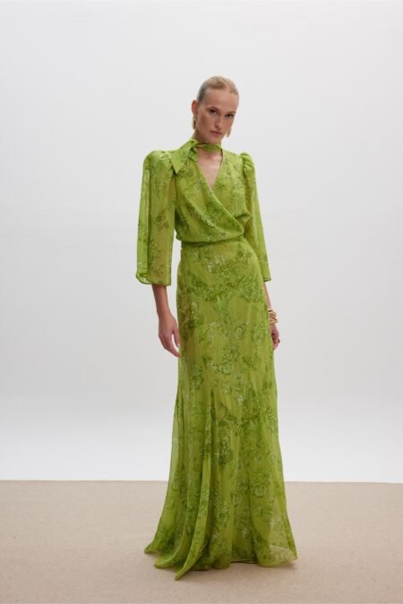 Sunny lime kimono/ciel κιμονό