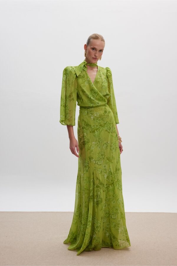 Sunny lime kimono/ciel κιμονό