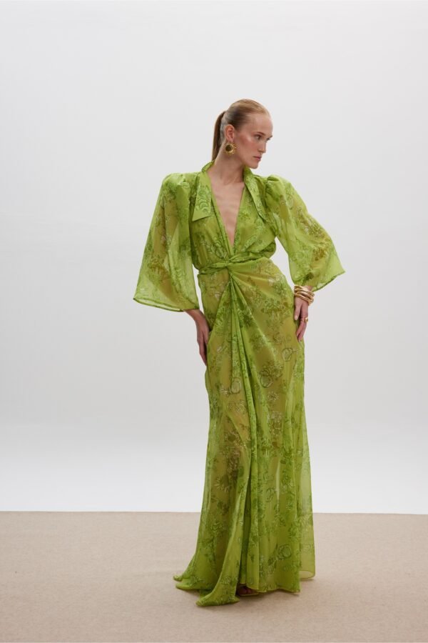 Sunny lime kimono/ciel κιμονό - Image 3