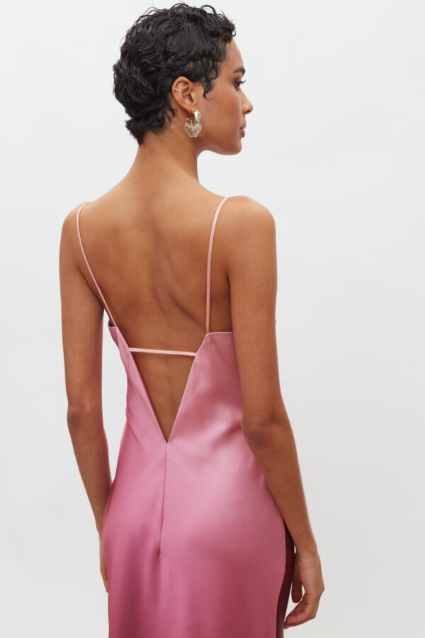 Calista dress ompre pink cherrt/ mix match φόρεμα - Image 2