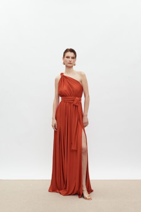 Margot dress terracotta /Mix match φόρεμα