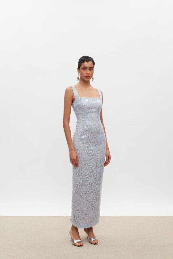 Kali lace dress baby blue / Mix&match φόρεμα