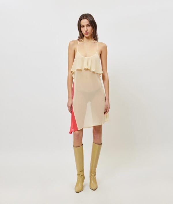Celestine dress (butter)/sun set go φόρεμα