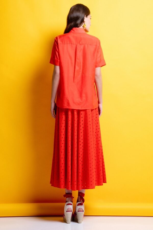 Elis shirt red/mamoush πουκάμισο - Image 3
