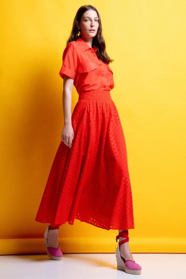 Elis shirt red/mamoush πουκάμισο - Image 2