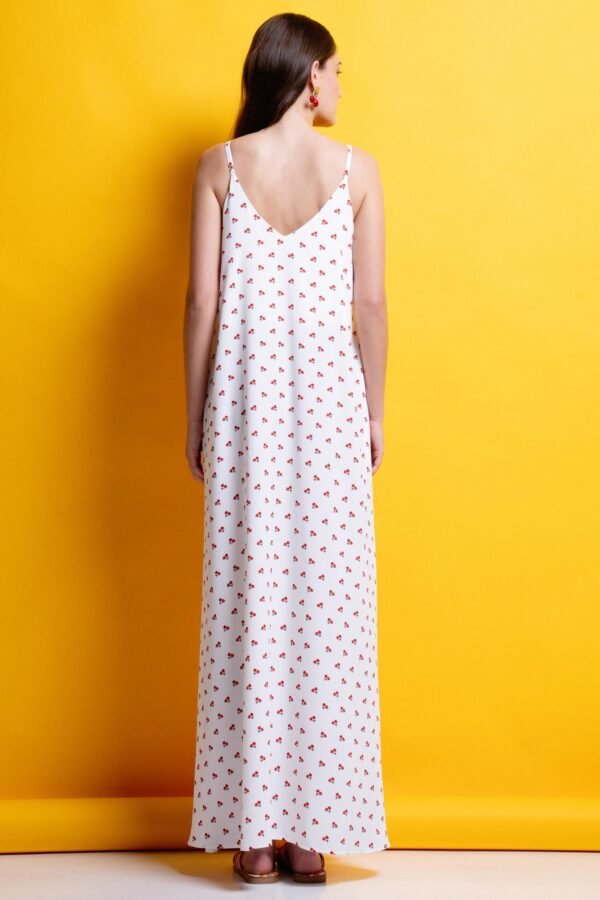 Calliope maxi dress (white cherry)/Mamoush φόρεμα - Image 3