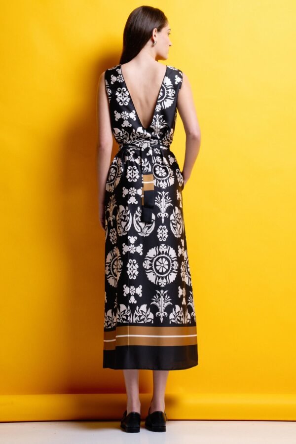 Renny midi dress black /Mamoush φόρεμα - Image 4