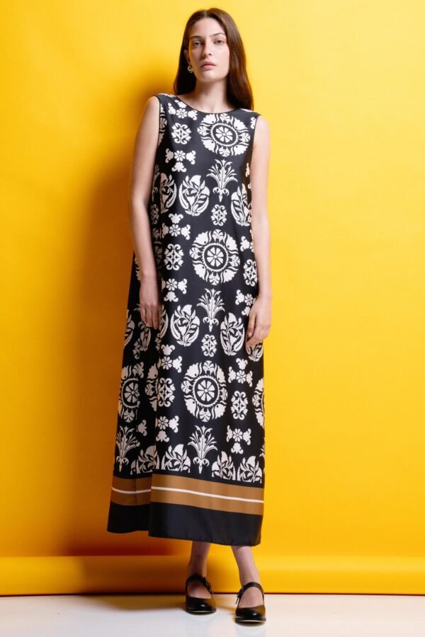 Renny midi dress black /Mamoush φόρεμα - Image 3