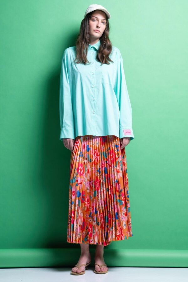 Amanda skirt (floral print)/Mamoush φούστα πλισέ - Image 2