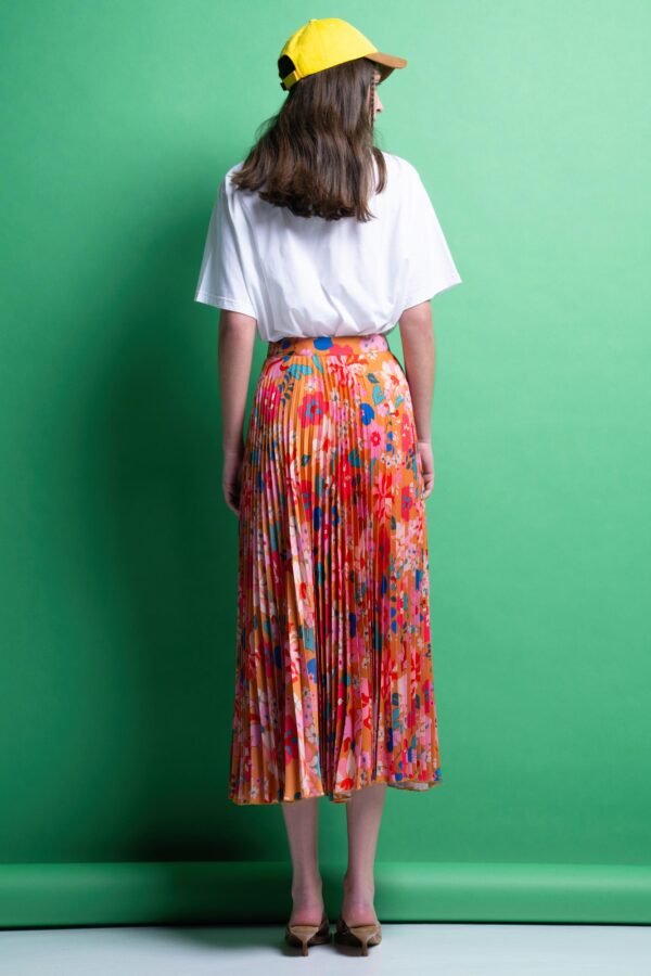 Amanda skirt (floral print)/Mamoush φούστα πλισέ - Image 3