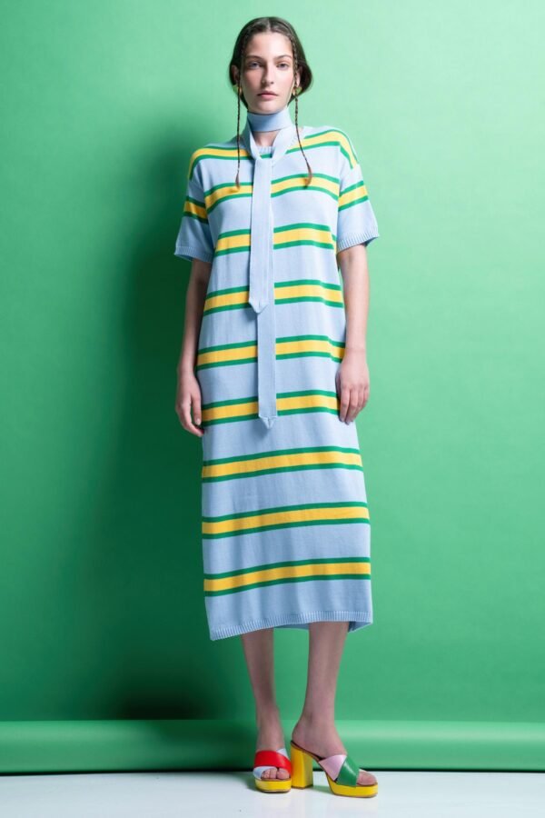 Bella dress light blue/ Mamoush φόρεμα - Image 2