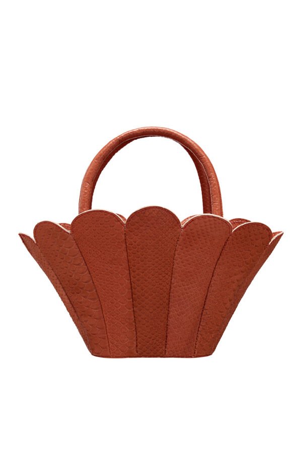Pic nic mini bag terracotta/La Chaine τσάντα