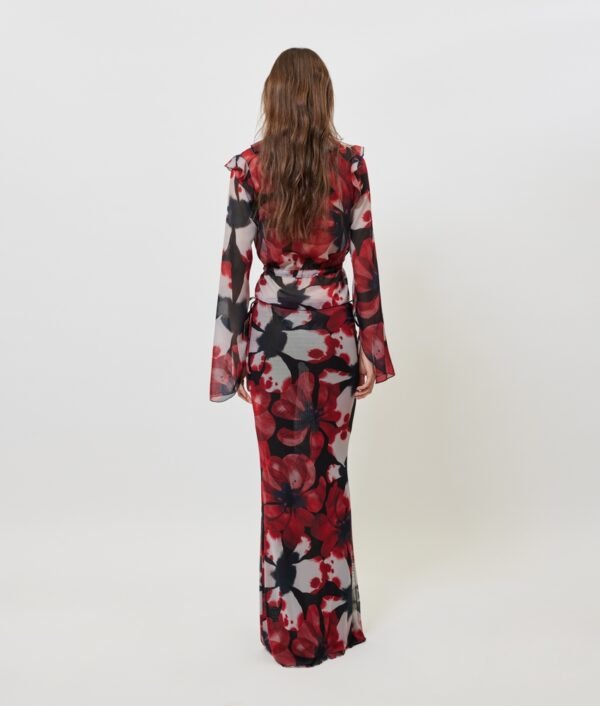 Fiona skirt flower/sun set go φούστα - Image 3