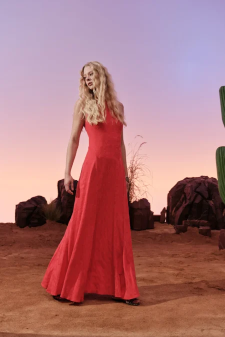 Sol Dress (Watermelon red)/Hemithea φόρεμα