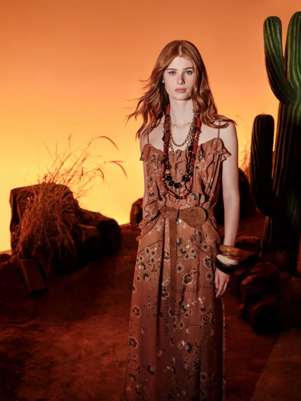 Rose Dress (Milk Chocolate)/Hemithea φόρεμα