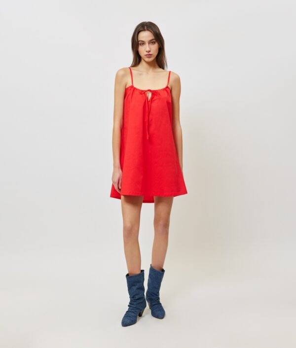 Lolita dress red/sun set go φόρεμα