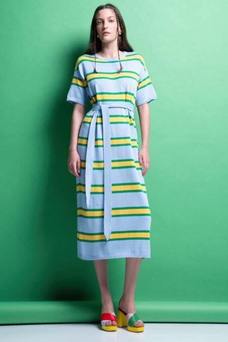 Bella dress light blue/ Mamoush φόρεμα