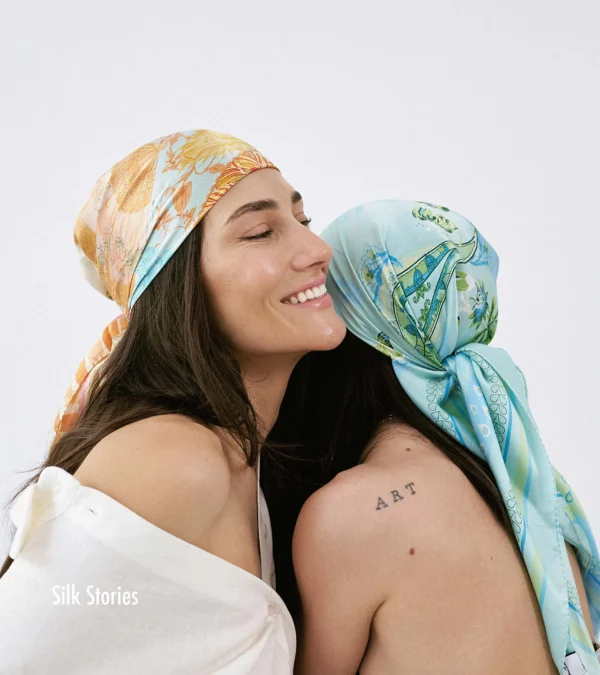 Focale Scarf [Baby Pink]/Hemithea φουλάρι - Image 4
